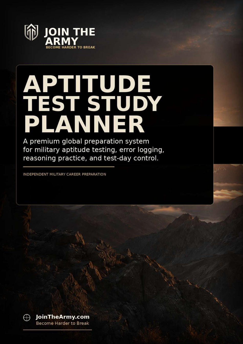 Aptitude Test Study Planner premium product thumbnail